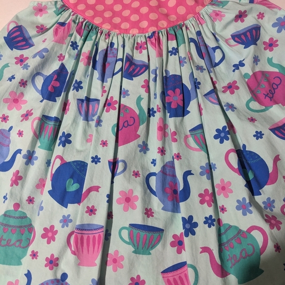 Eleanor Rose Rare Tea Pot Toddler Girls  GiGi Dress. Size 4-5T - Picture 3 of 8